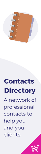 Contacts Directory - A network of professional contacts to help you and your clients